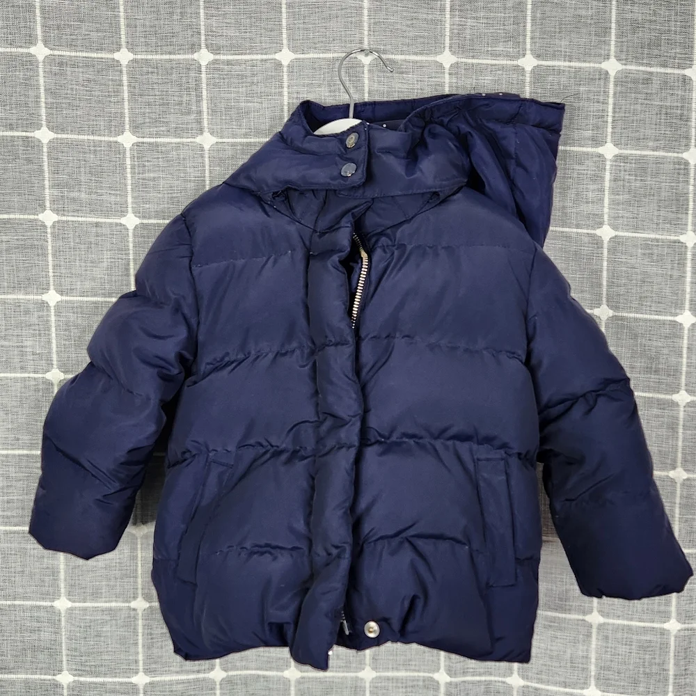 Gap Navy Blue Kids Puffer Jacket